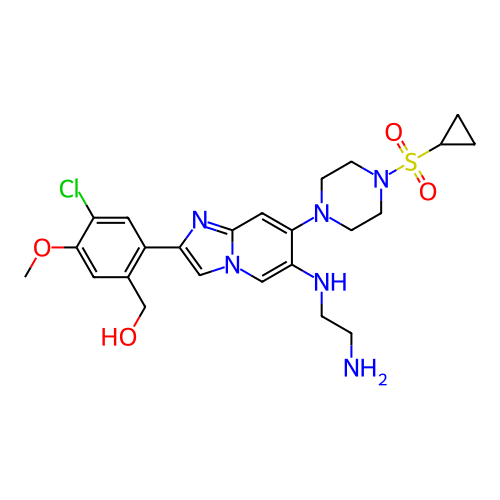 Chemical structure of BindingDB Monomer ID 423039