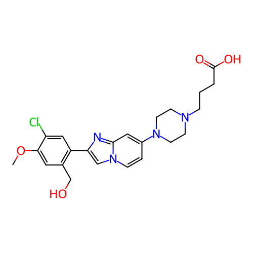 Chemical structure of BindingDB Monomer ID 423054