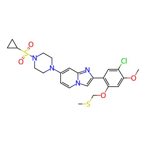 Chemical structure of BindingDB Monomer ID 423069
