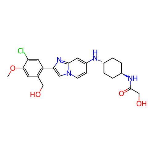 Chemical structure of BindingDB Monomer ID 423091