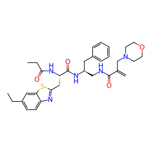 Chemical structure of BindingDB Monomer ID 423128