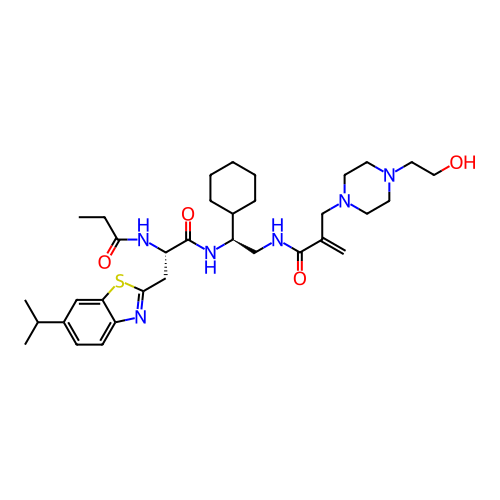 Chemical structure of BindingDB Monomer ID 423140