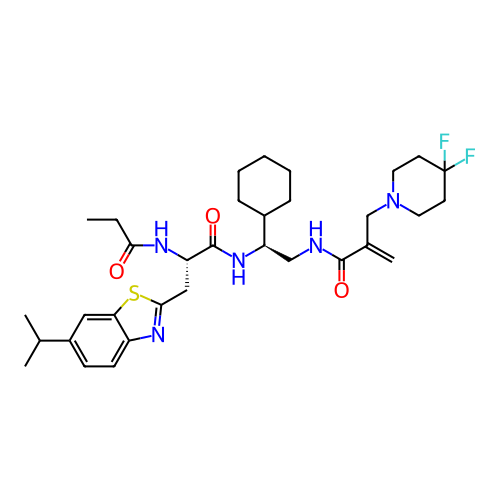 Chemical structure of BindingDB Monomer ID 423141