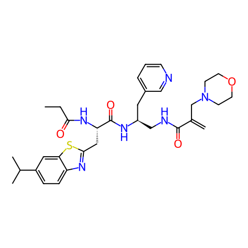 Chemical structure of BindingDB Monomer ID 423145