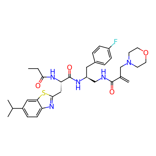 Chemical structure of BindingDB Monomer ID 423147