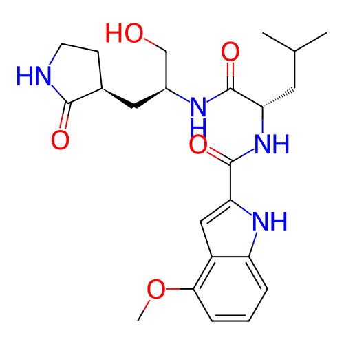 Chemical structure of BindingDB Monomer ID 423460