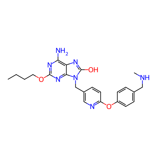 Chemical structure of BindingDB Monomer ID 423483
