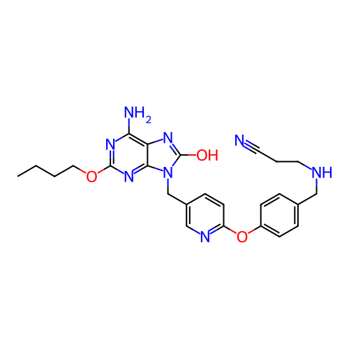 Chemical structure of BindingDB Monomer ID 423497