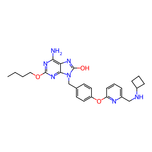 Chemical structure of BindingDB Monomer ID 423500
