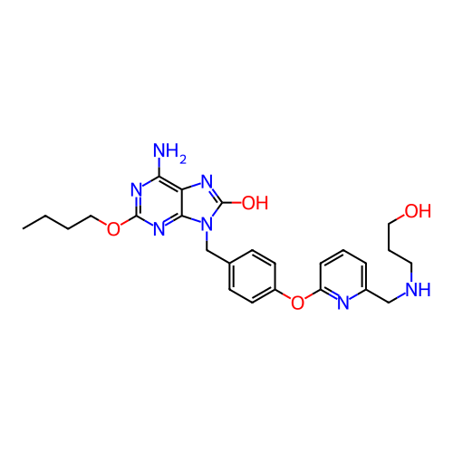 Chemical structure of BindingDB Monomer ID 423503