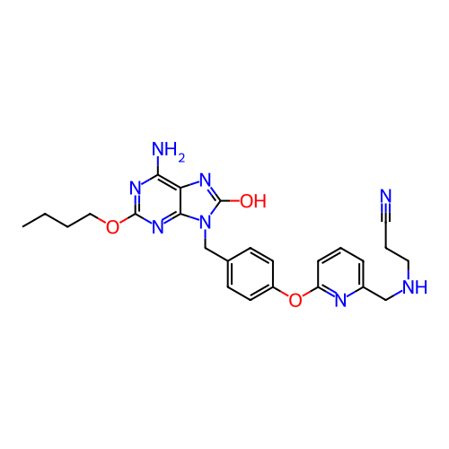 Chemical structure of BindingDB Monomer ID 423505