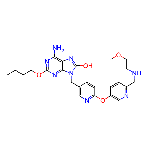 Chemical structure of BindingDB Monomer ID 423510