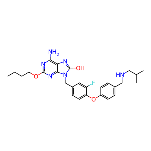 Chemical structure of BindingDB Monomer ID 423515