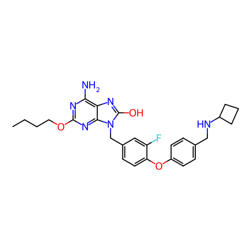 Chemical structure of BindingDB Monomer ID 423516