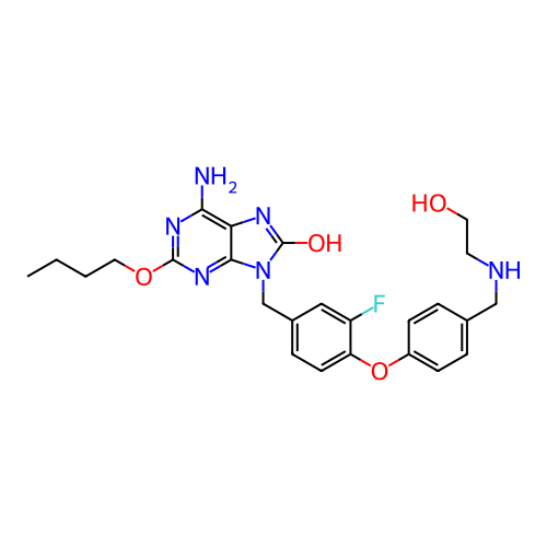 Chemical structure of BindingDB Monomer ID 423520