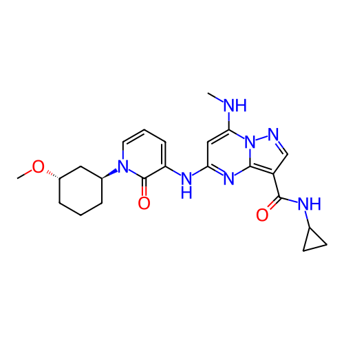 Chemical structure of BindingDB Monomer ID 424570