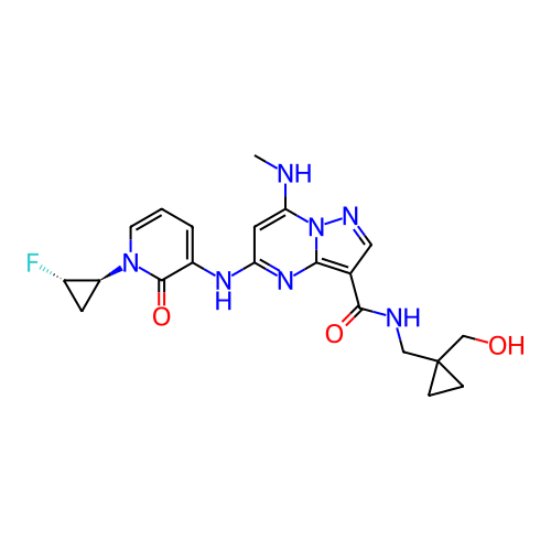 Chemical structure of BindingDB Monomer ID 424606