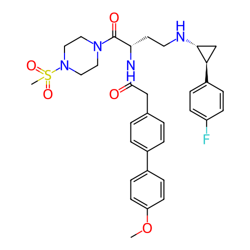 Chemical structure of BindingDB Monomer ID 425069