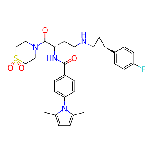 Chemical structure of BindingDB Monomer ID 425071