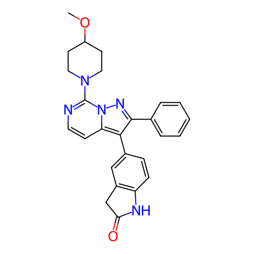 Chemical structure of BindingDB Monomer ID 426249