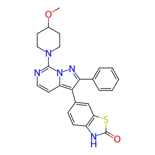 Chemical structure of BindingDB Monomer ID 426273