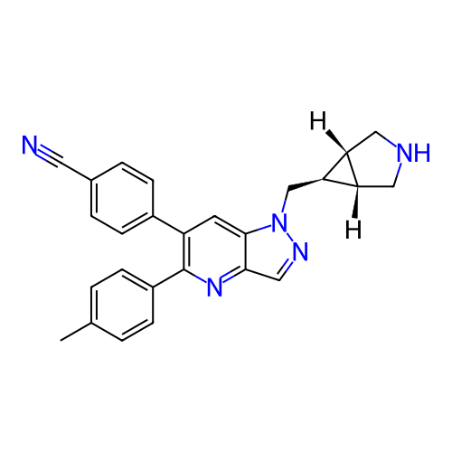 Chemical structure of BindingDB Monomer ID 426509