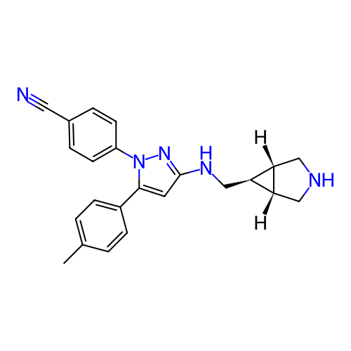 Chemical structure of BindingDB Monomer ID 426542