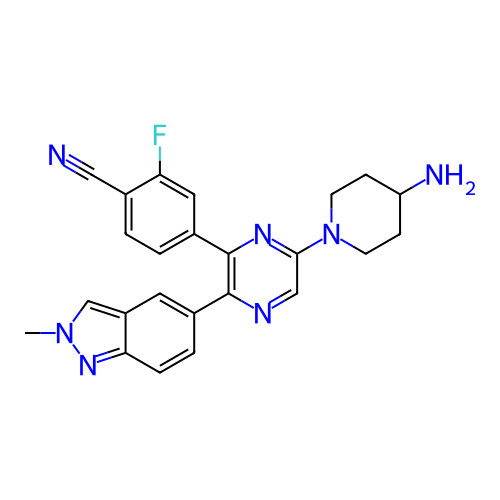 Chemical structure of BindingDB Monomer ID 426544