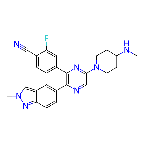 Chemical structure of BindingDB Monomer ID 426545
