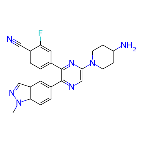 Chemical structure of BindingDB Monomer ID 426546