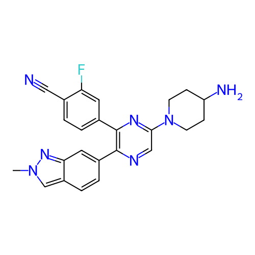Chemical structure of BindingDB Monomer ID 426547