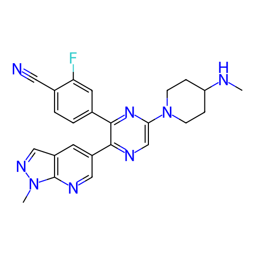 Chemical structure of BindingDB Monomer ID 426555
