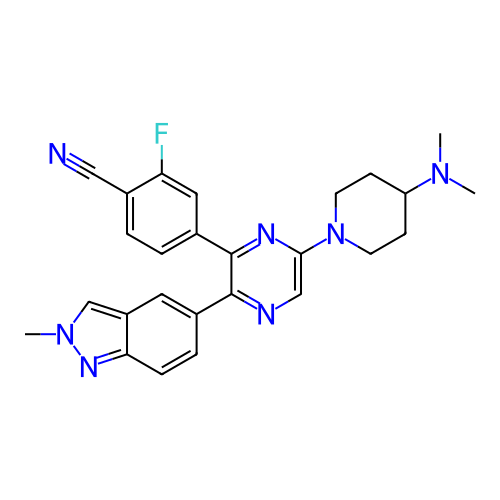 Chemical structure of BindingDB Monomer ID 426556