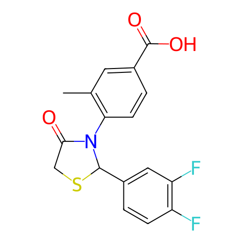 Chemical structure of BindingDB Monomer ID 426837