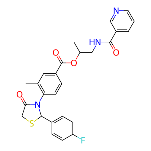 Chemical structure of BindingDB Monomer ID 426955