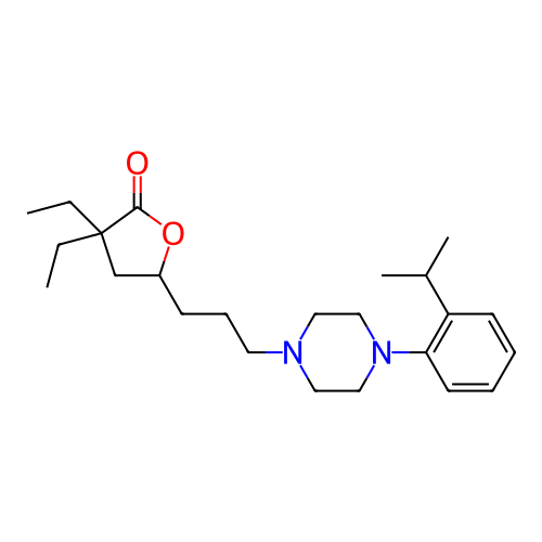 Chemical structure of BindingDB Monomer ID 427033