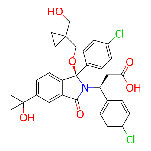 Chemical structure of BindingDB Monomer ID 427061