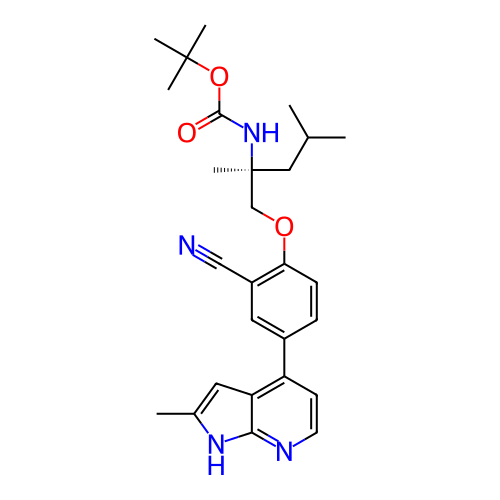 Chemical structure of BindingDB Monomer ID 427318