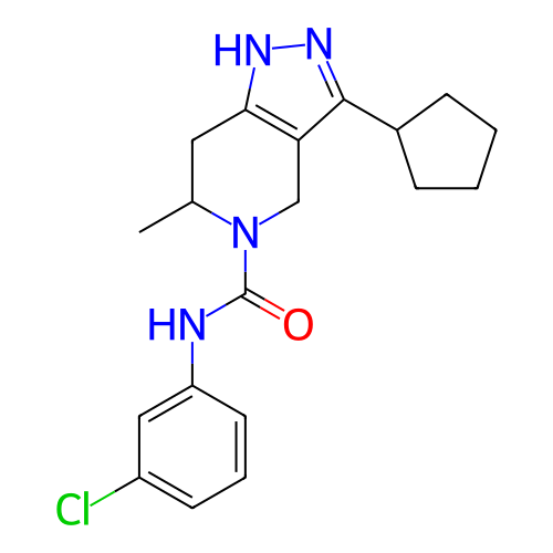 Chemical structure of BindingDB Monomer ID 427504