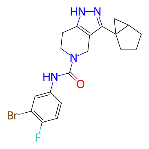 Chemical structure of BindingDB Monomer ID 427535