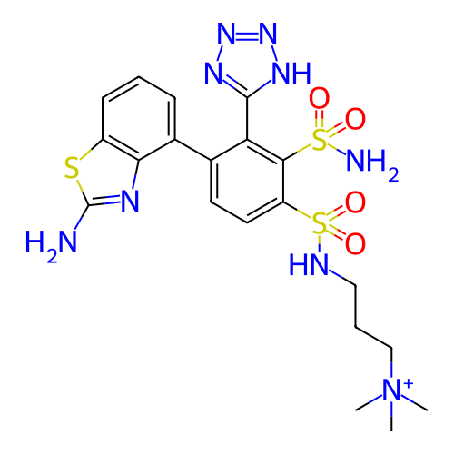 Chemical structure of BindingDB Monomer ID 427556
