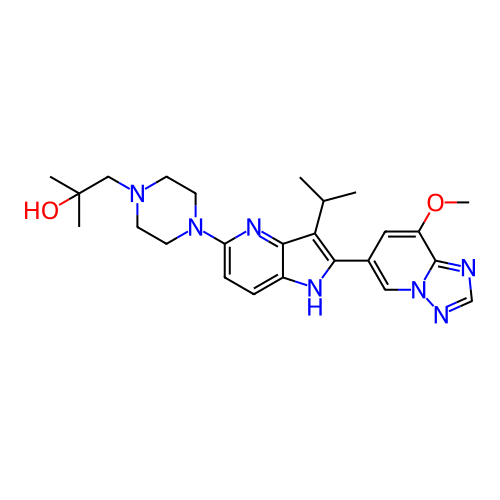Chemical structure of BindingDB Monomer ID 427674