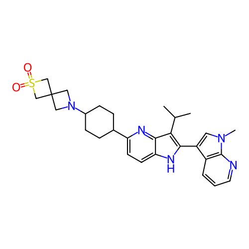 Chemical structure of BindingDB Monomer ID 427822