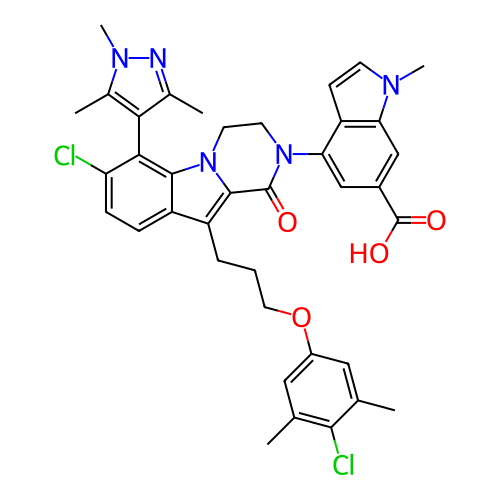 Chemical structure of BindingDB Monomer ID 429066