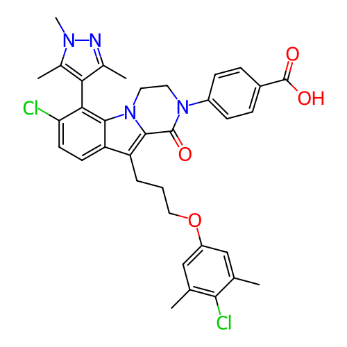 Chemical structure of BindingDB Monomer ID 429078