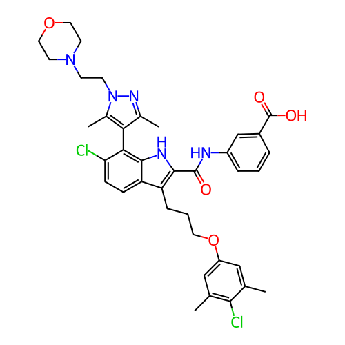 Chemical structure of BindingDB Monomer ID 429093