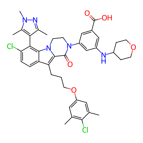 Chemical structure of BindingDB Monomer ID 429112
