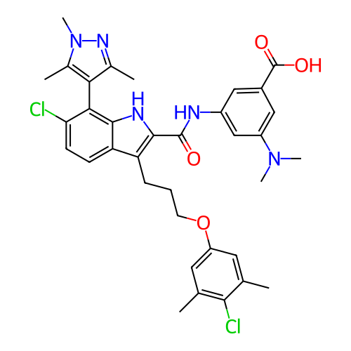Chemical structure of BindingDB Monomer ID 429113
