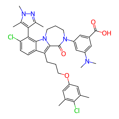 Chemical structure of BindingDB Monomer ID 429114