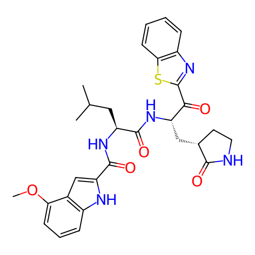 Chemical structure of BindingDB Monomer ID 429242
